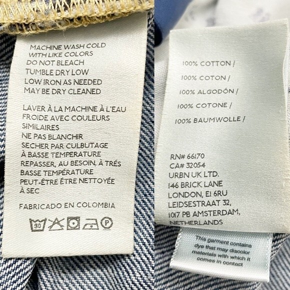 Anthropologie Pilcro The Joey High-Rise Straight Jeans Blair Wash Womens Size 27 - Picture 13 of 14